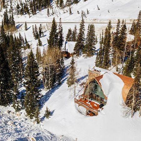 Creekside Chalet Alta Esterno foto
